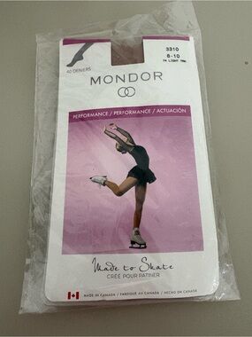 Mondor Kids Light Tan Performance Tights
